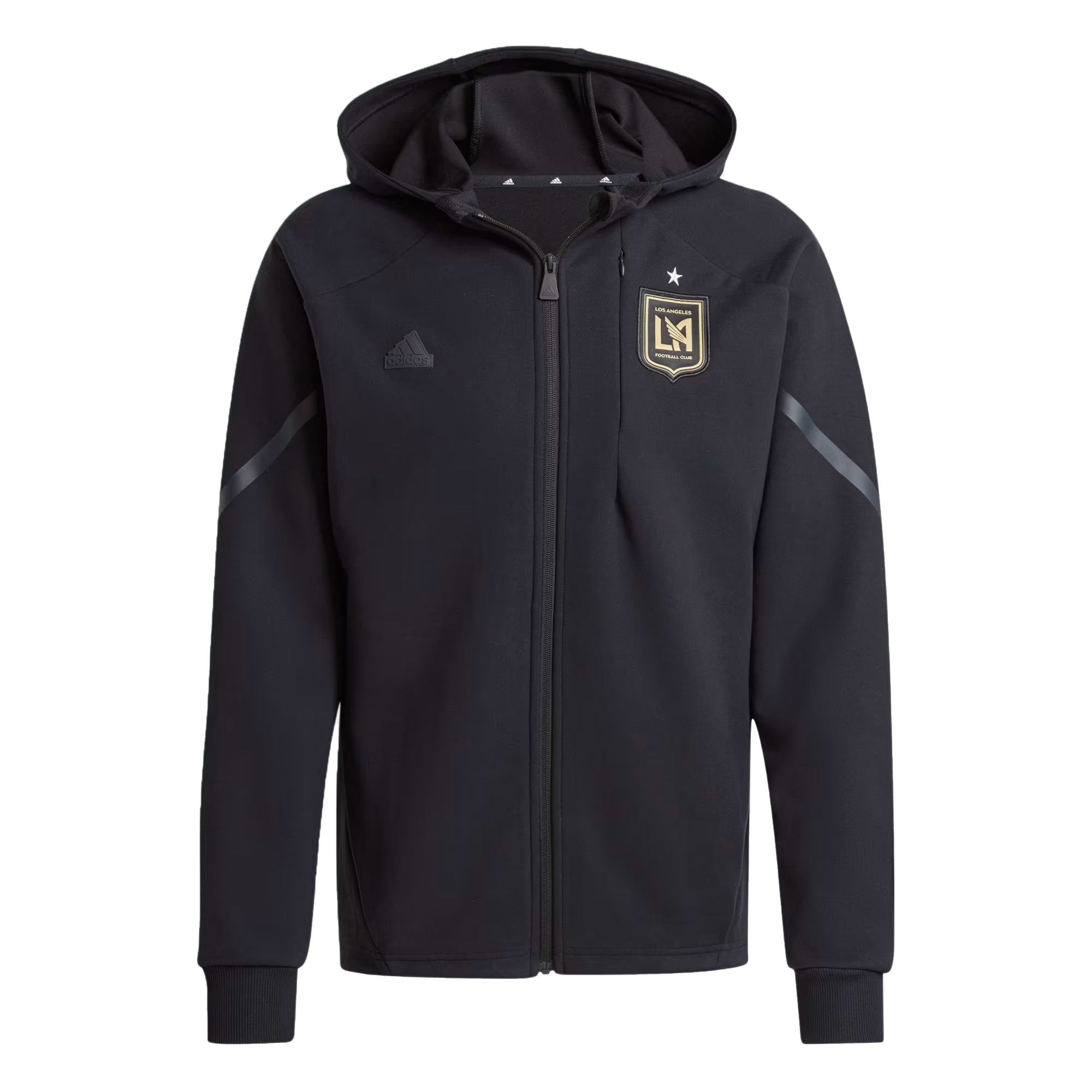 adidas Men's LAFC 2024 Gameday Anthem Jacket Black