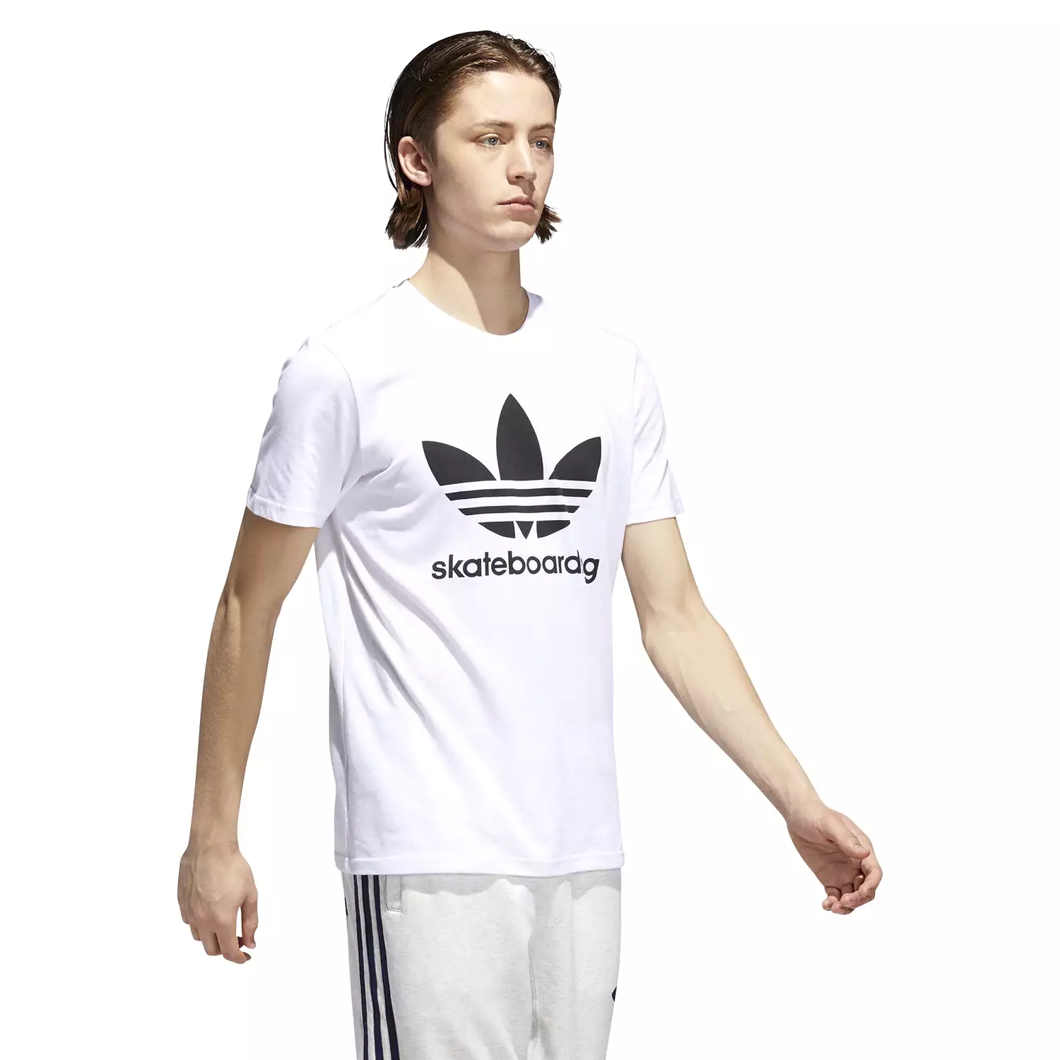 adidas Originals Men's Clima 3.0 Skate T-Shirt - White