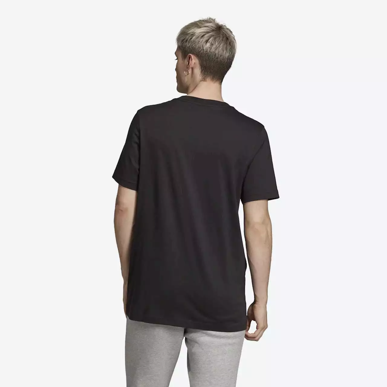 Adidas Originals Men's Filled Label T-Shirt - Black