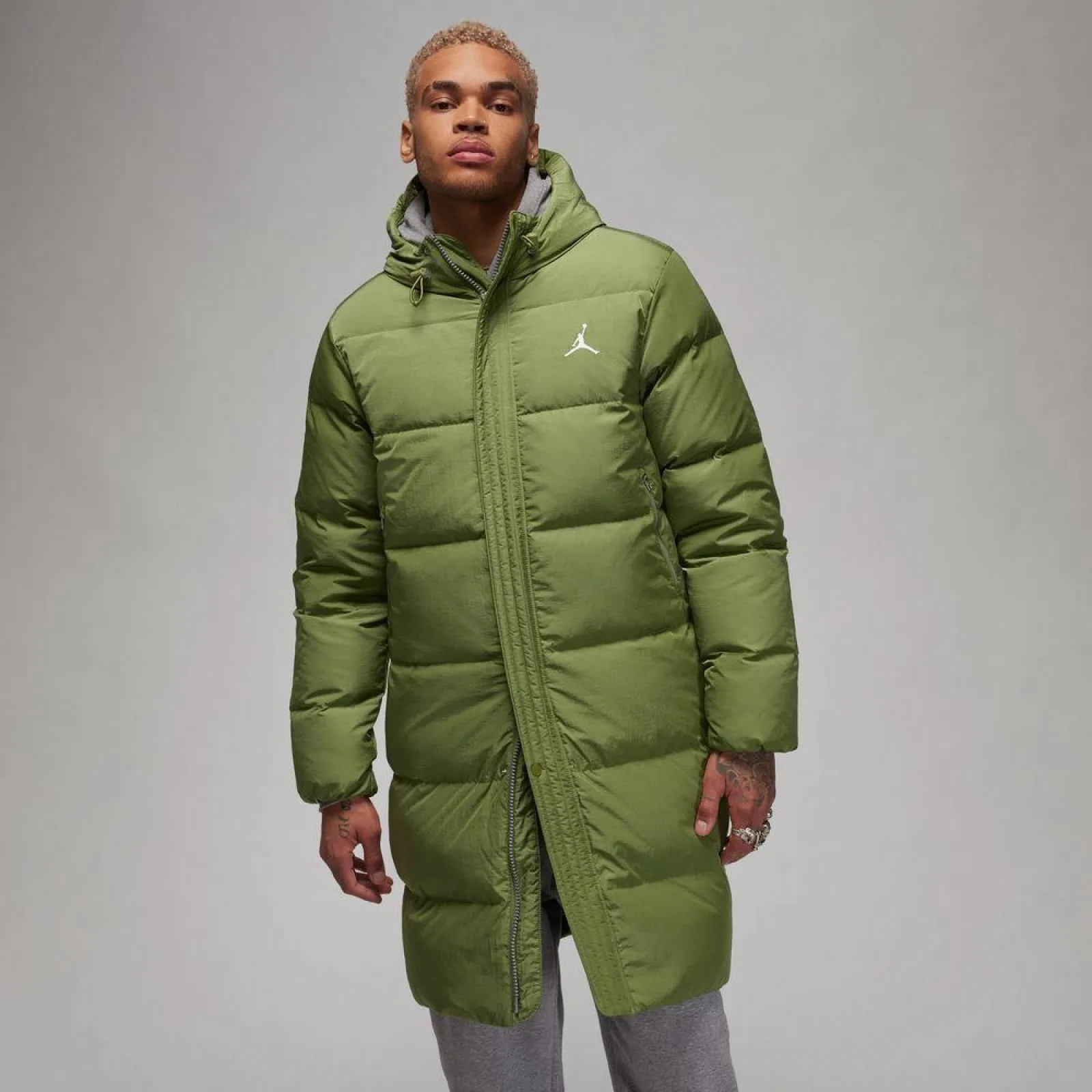 Air Jordan Essentials Down Parka ''Sky Olive''