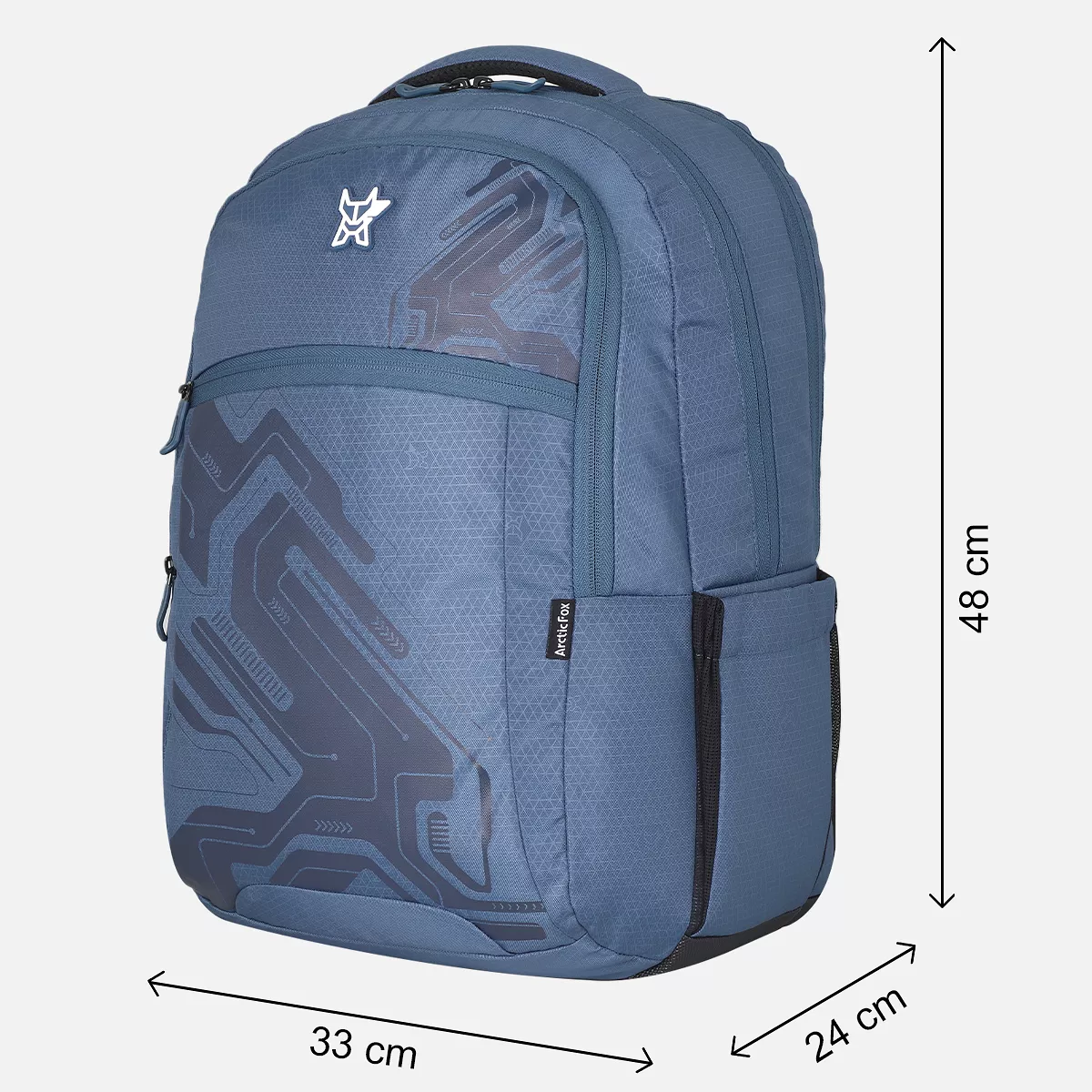 Arctic Fox Cyber Smooth Dark Denim Laptop Backpack