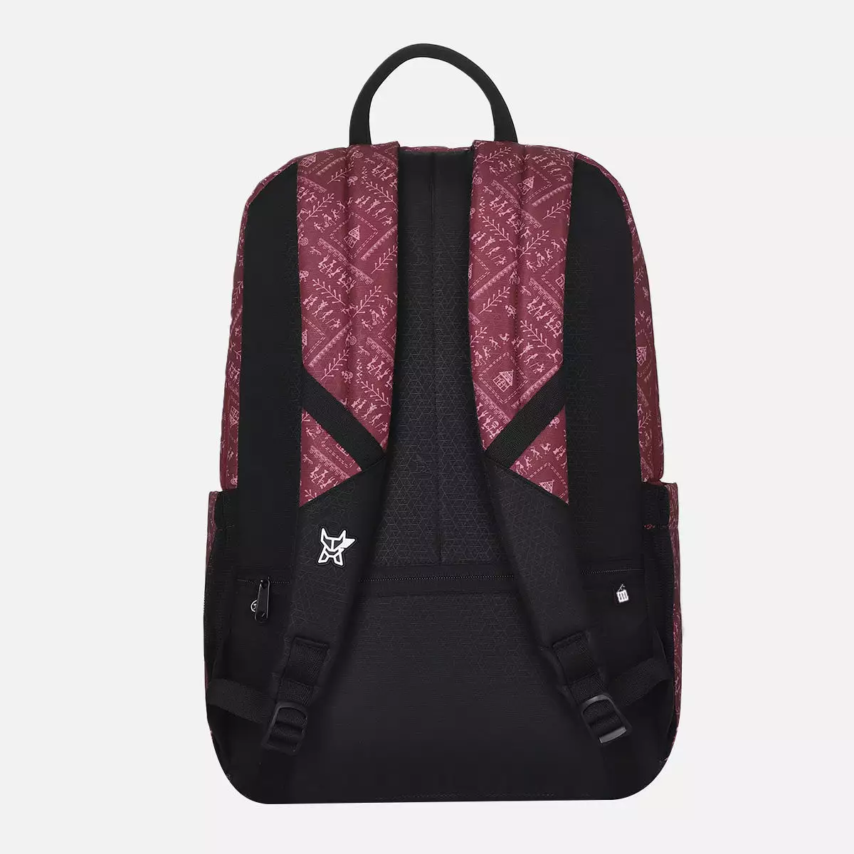 Arctic Fox Warli Tawny Port Laptop Backpack