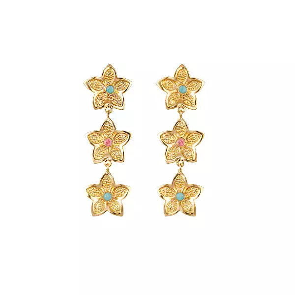 Bianc Simona Gold Earrings