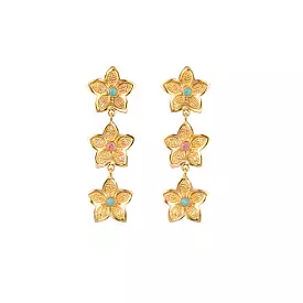 Bianc Simona Gold Earrings