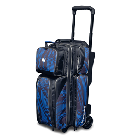 Brunswick Punisher 3 Ball Roller Blue Bowling Bag