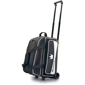 Brunswick Zone Double Roller White Bowling Bag