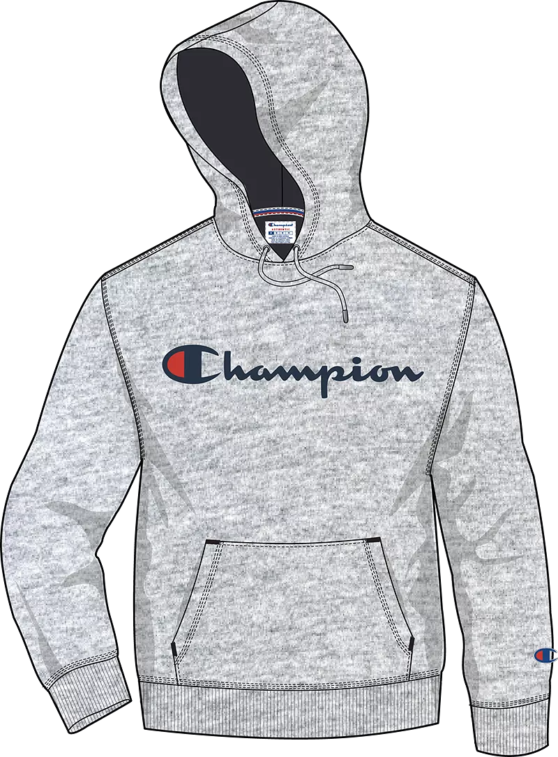 Champion Big & Tall Script Pullover Hoodie