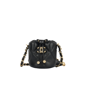 Chanel Micro Bucket Bag on Chain