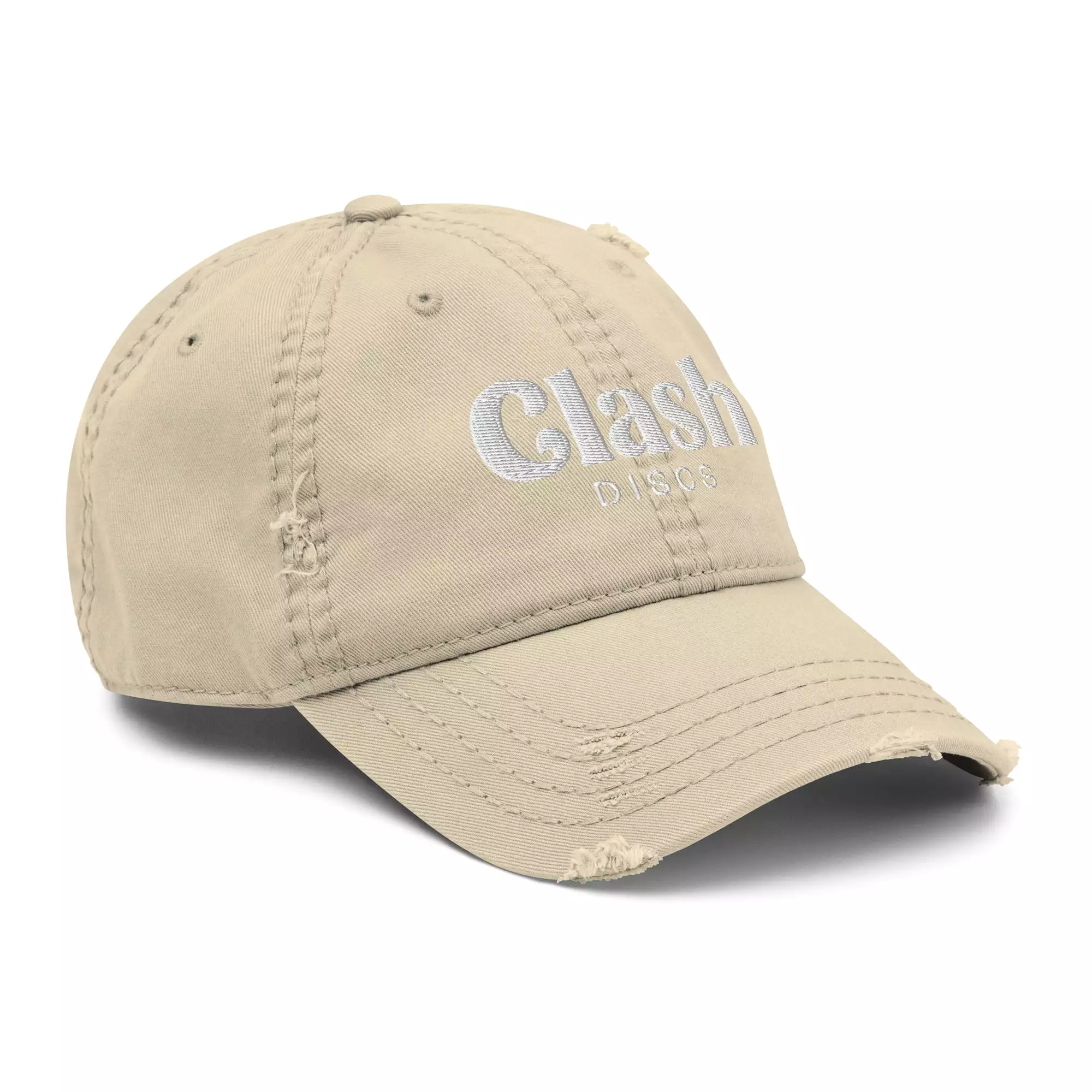 Clash Discs Distressed Dad Hat