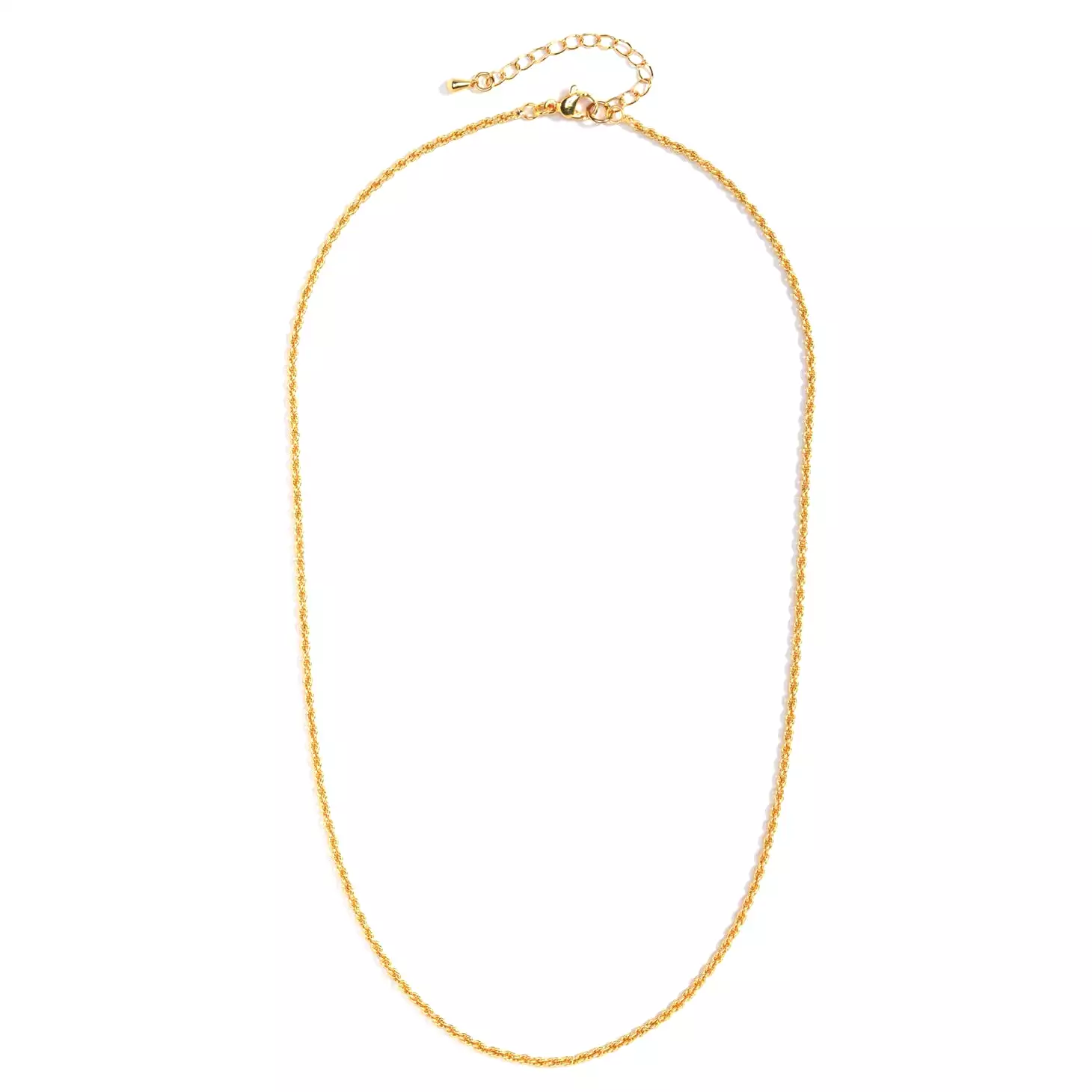 Don't Get it Twisted Gold Chain Necklace