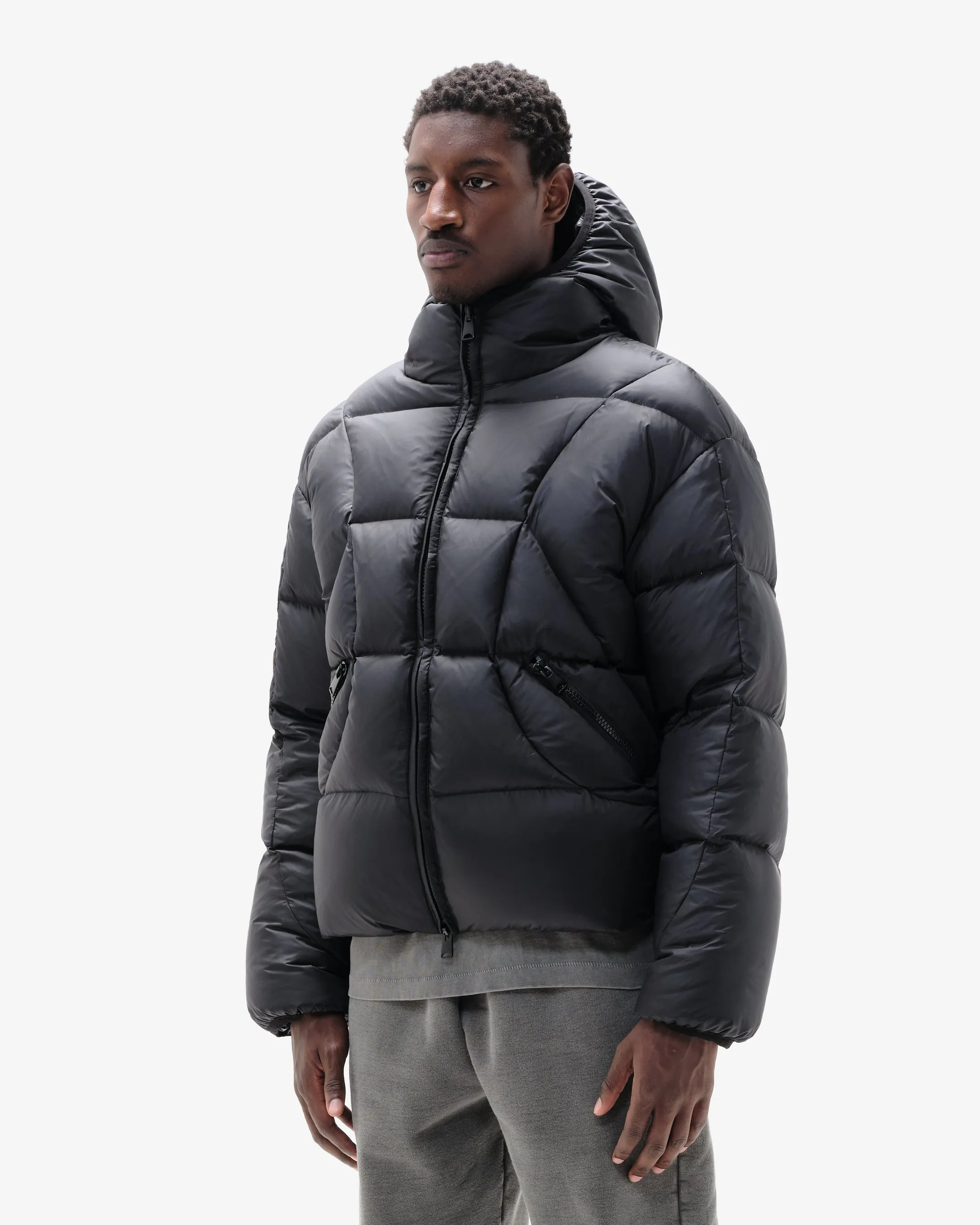 DOWN PUFFER - BLACK