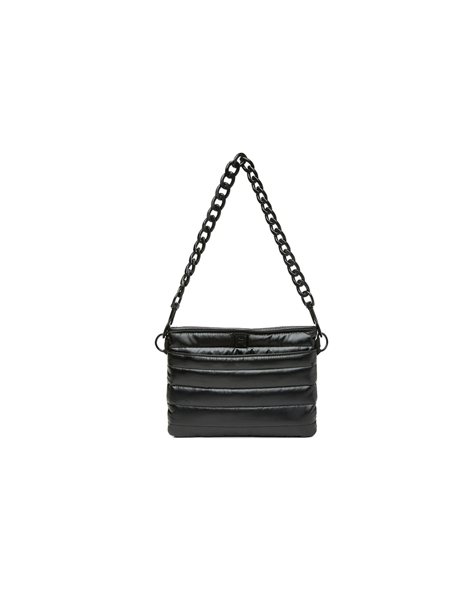 Downtown Crossbody, Pearl Black/Black