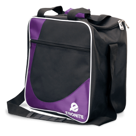 Ebonite Basic Single Tote Bowling Bag Purple