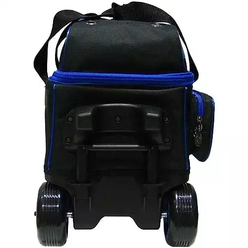 Elite Deluxe 3 Ball Roller Blue Bowling Bag