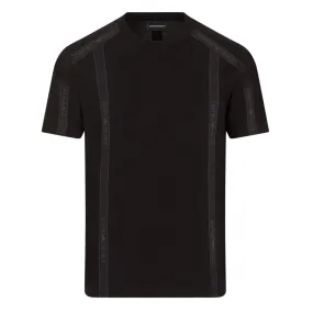 Emporio Armani - Logo Tape T-Shirt in Black