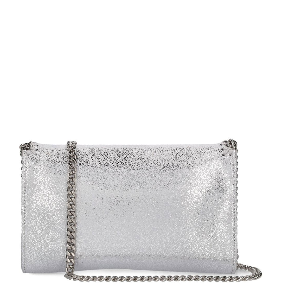 Falabella Wallet on Chain, Silver