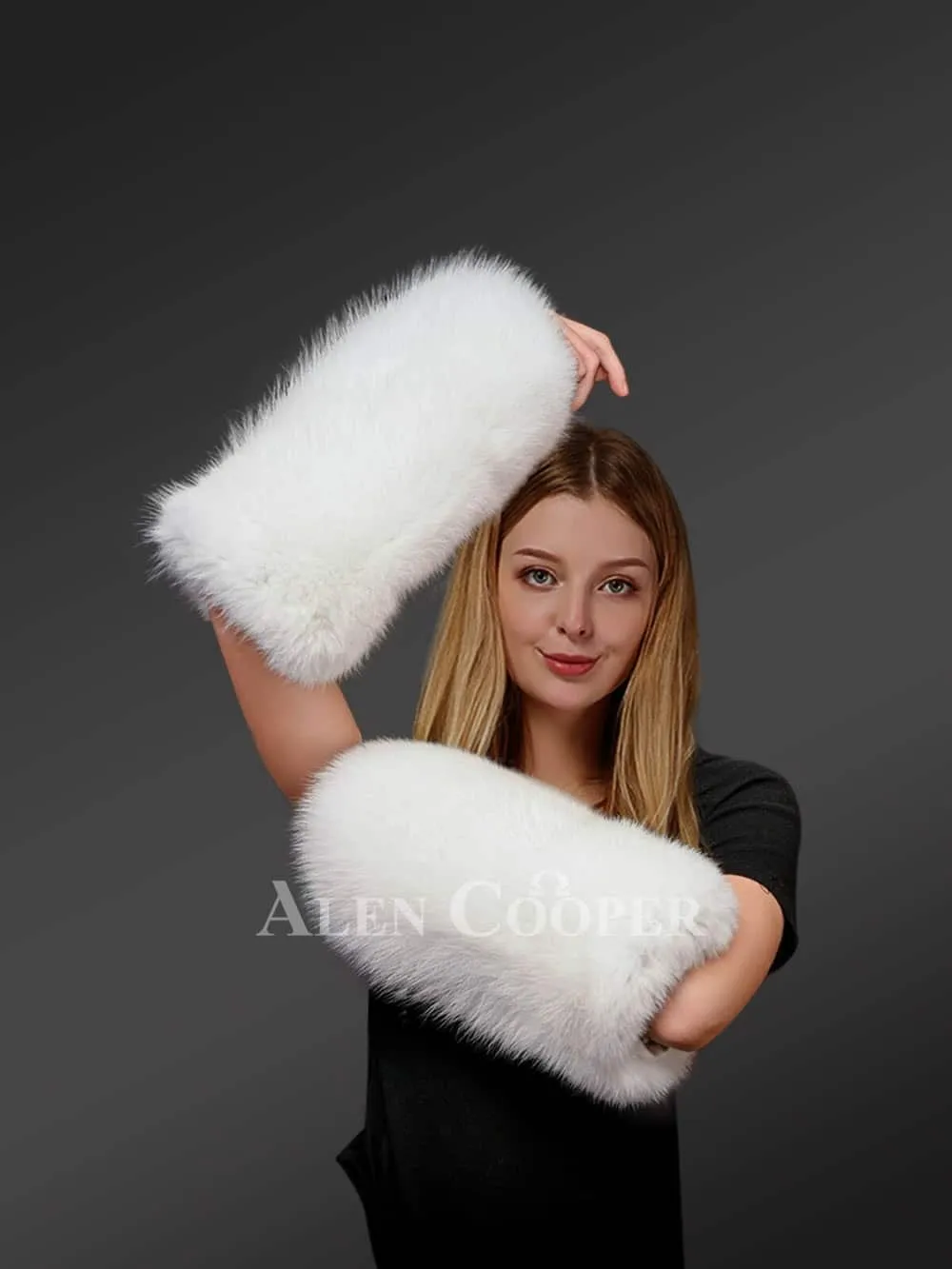 Fur Hand Warmer Muffs