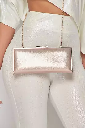 Gold Chic Hard Shell Purse