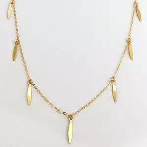 Gold Filled Fine Chain Necklace