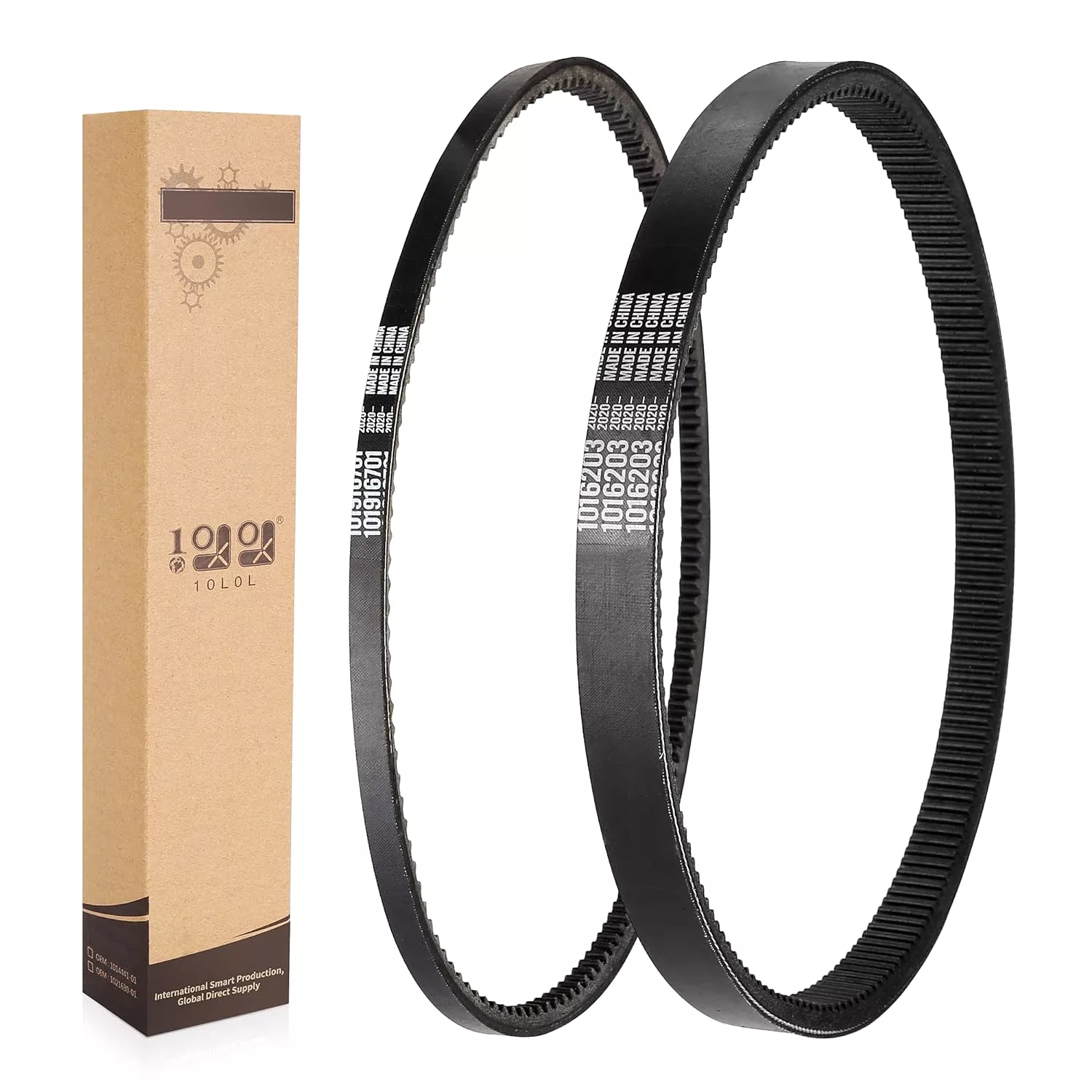 Golf Cart Clutch Drive Belt for Club Car DS 1997-up & Precedent 2004-up Gas - 10L0L