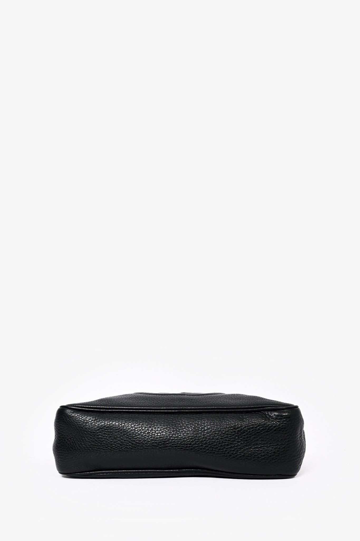 Gucci Black Leather Chain Soho Shoulder Bag