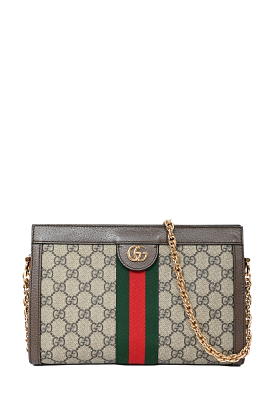 Gucci GG Supreme Small Ophidia Chain Shoulder Bag