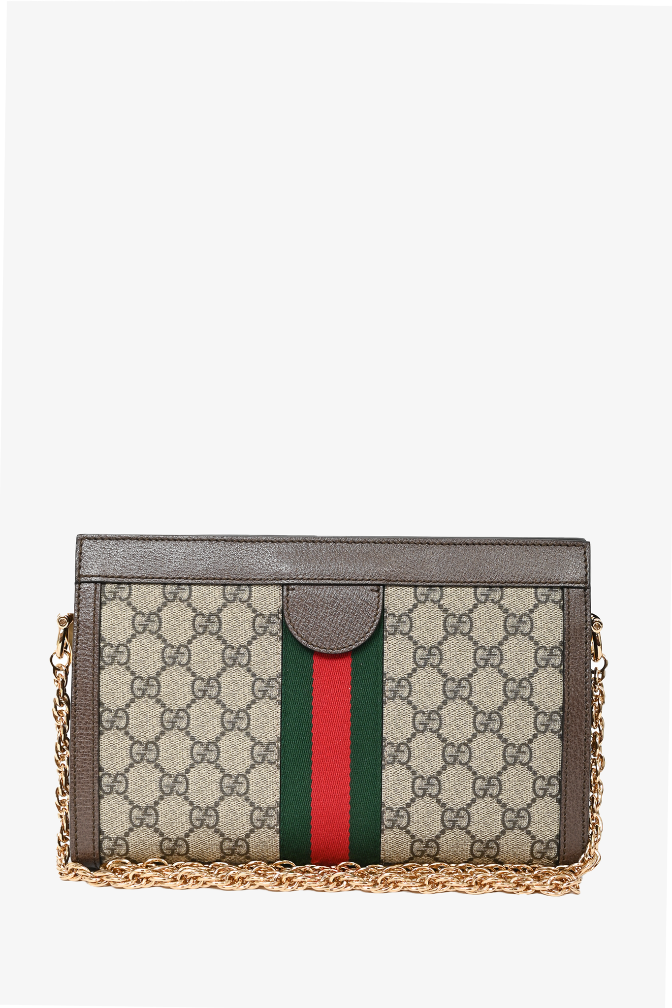 Gucci GG Supreme Small Ophidia Chain Shoulder Bag