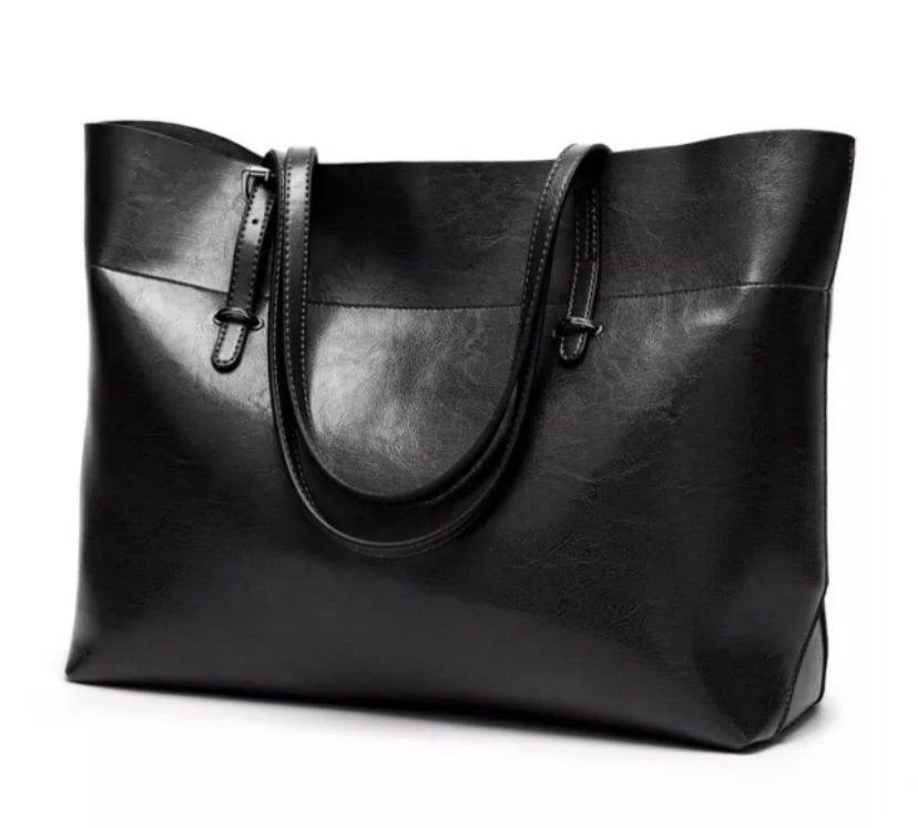 Jane Leather Tote Bag