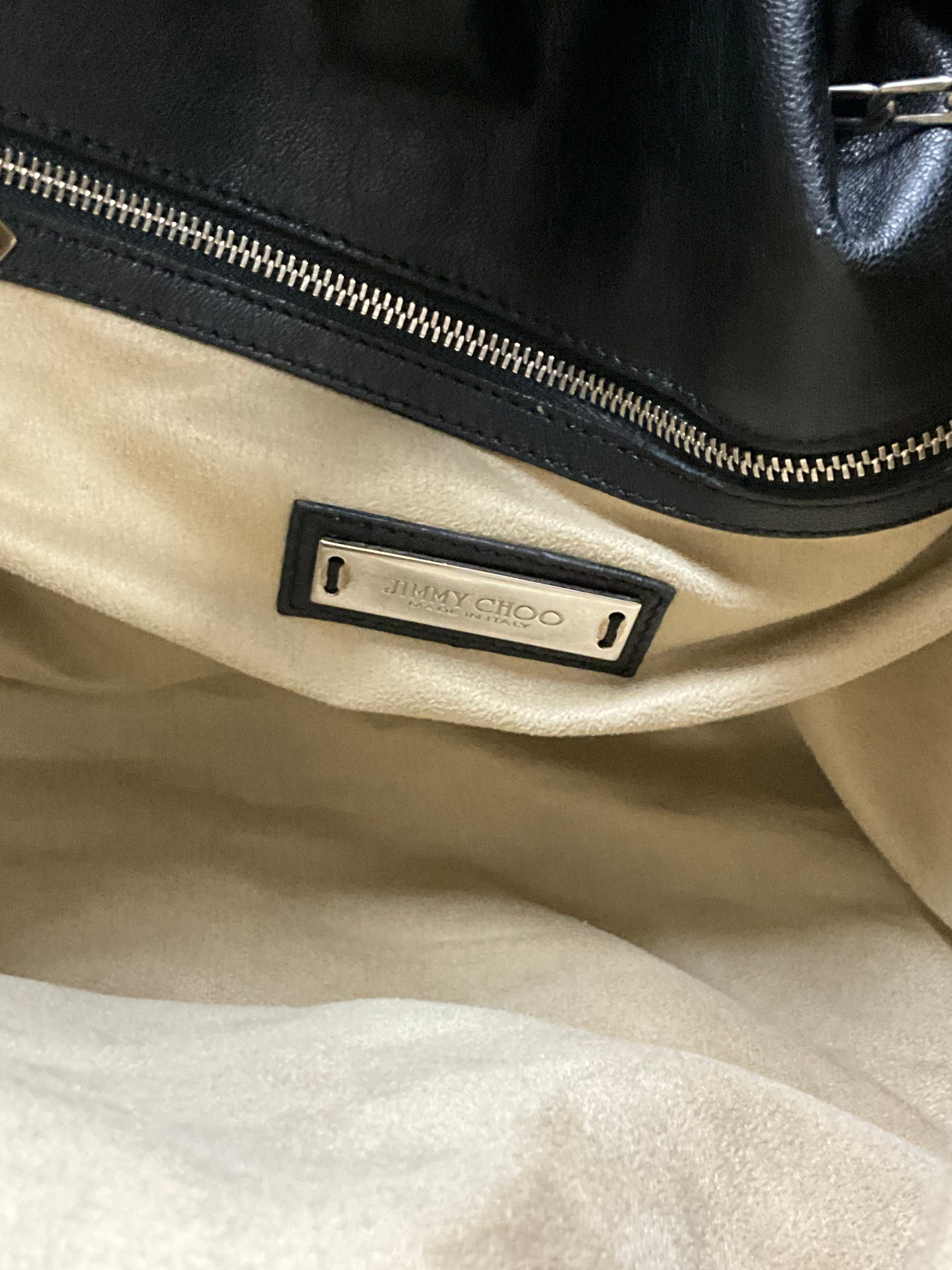 Jimmy Choo Biker Hobo Crossbody Bag