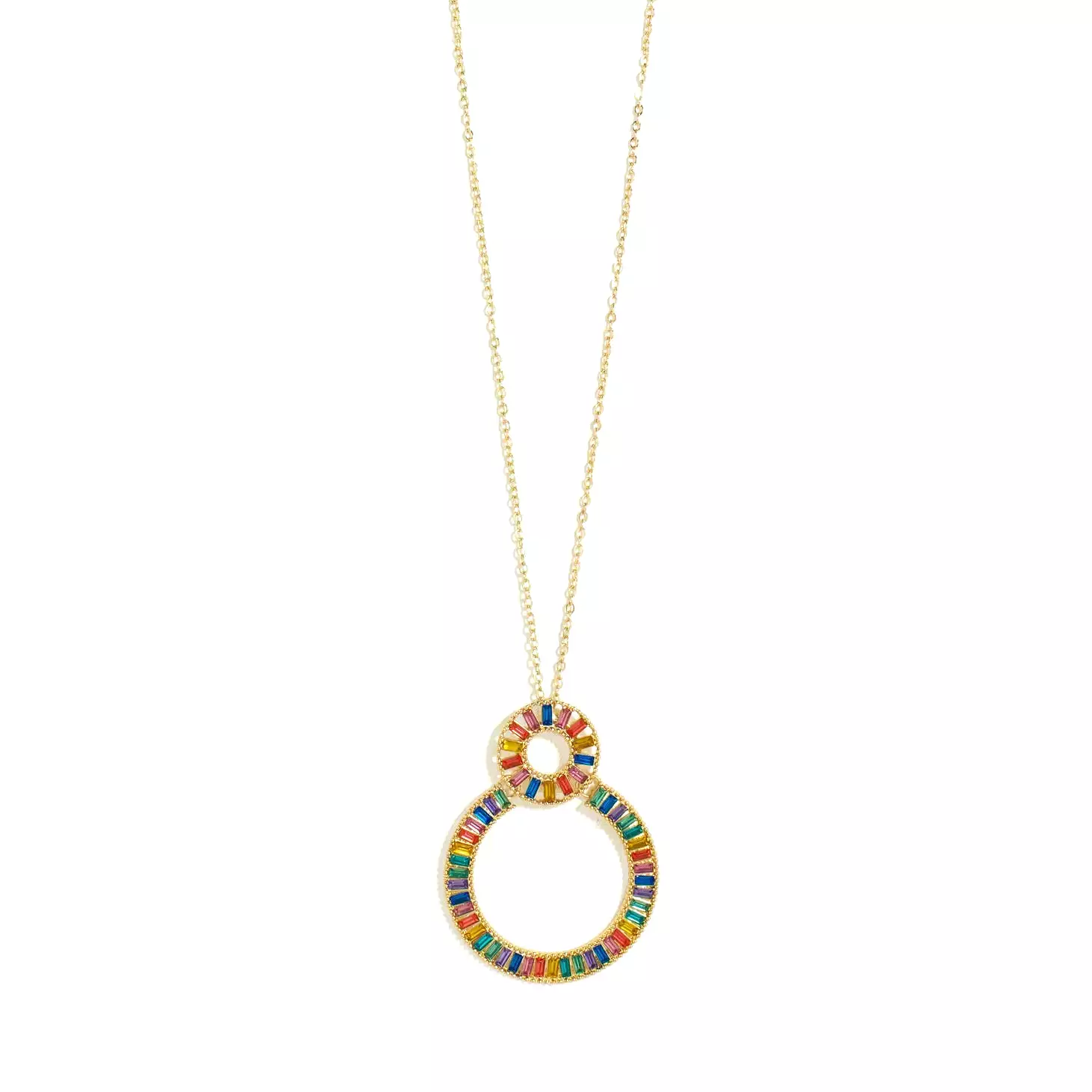 Kaleidoscope Vibes Colorful Necklace