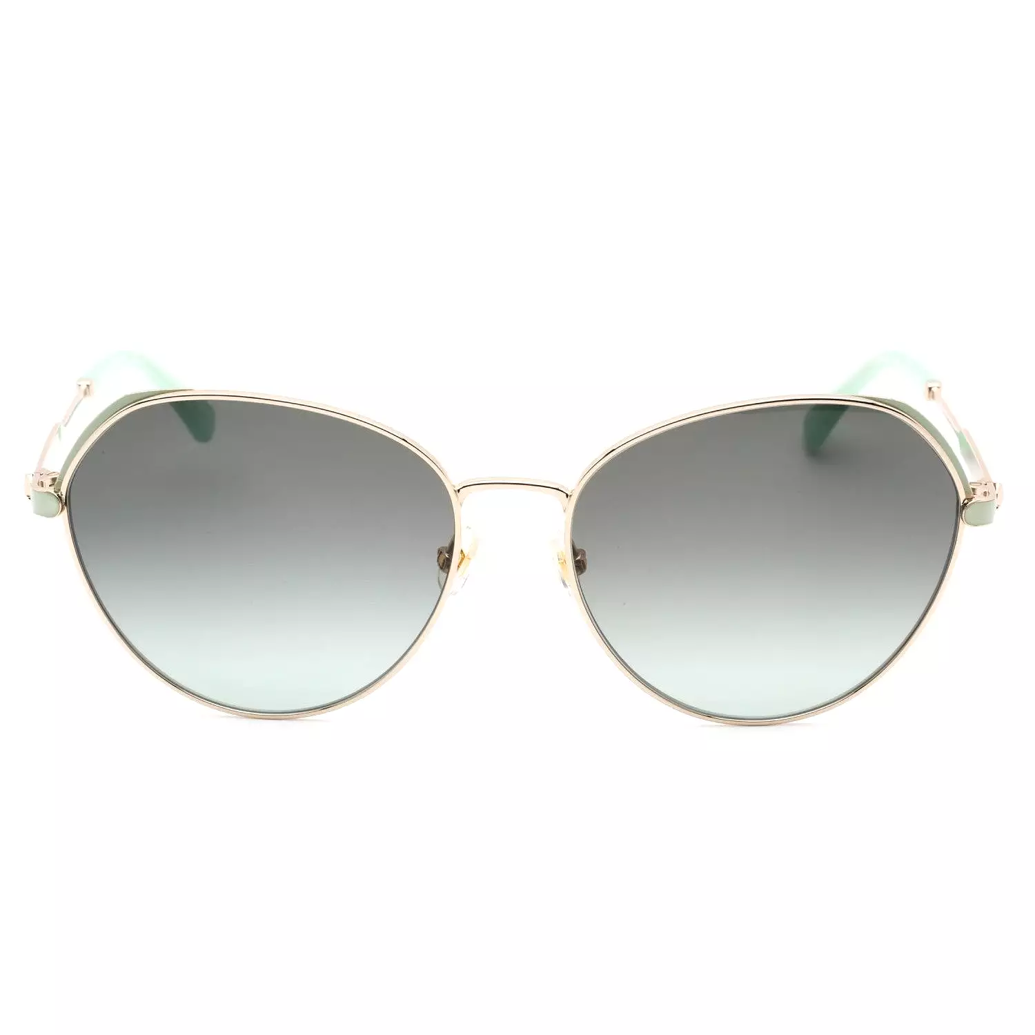 Kate Spade OCTAVIA/G/S Sunglasses Gold Green / GREY SH GREEN Women's