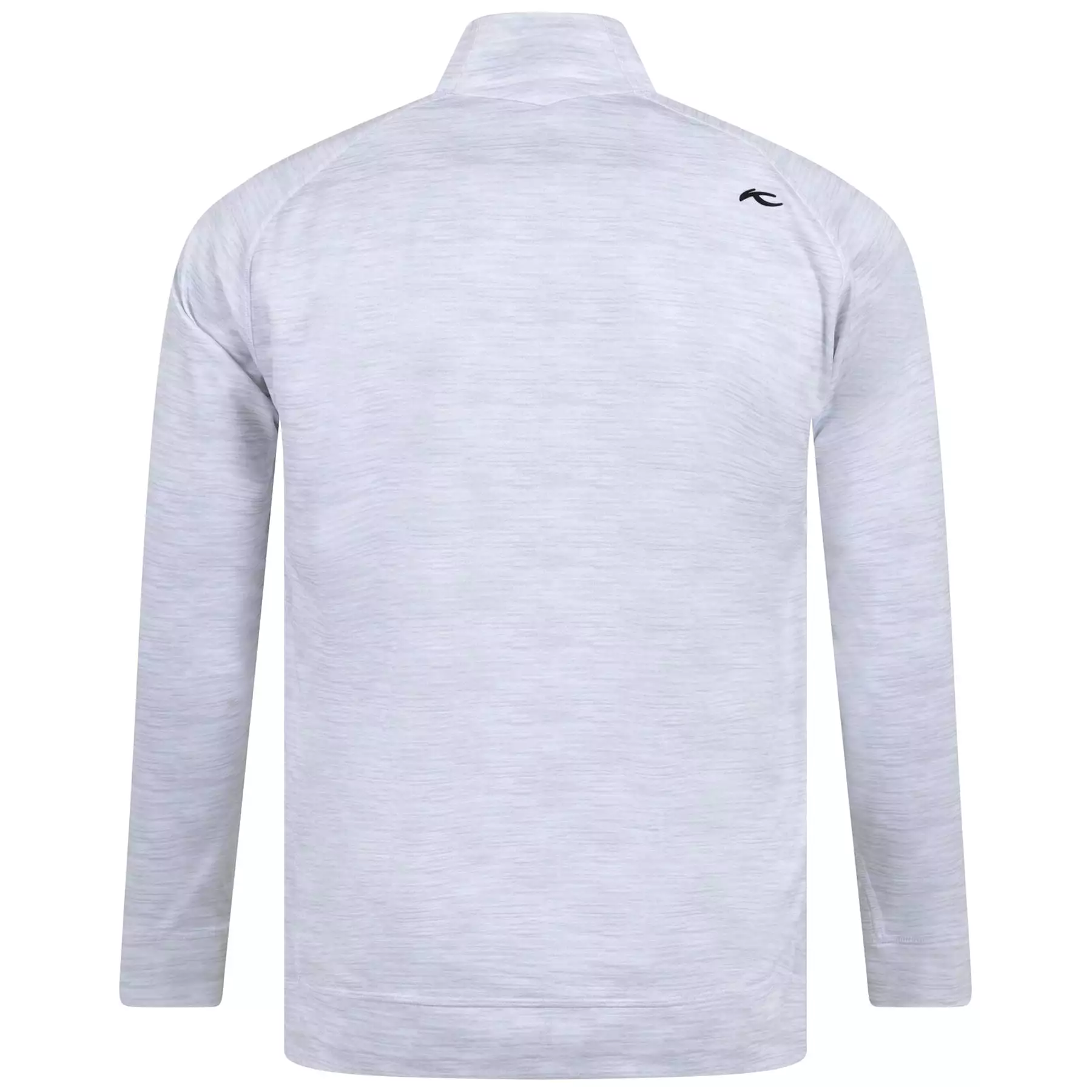 Keano Half Zip Mid Layer White Melange - 2024