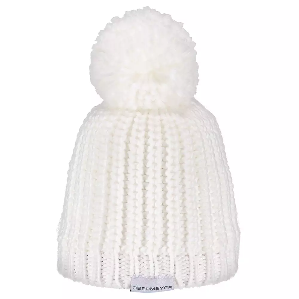 Kid's Lee Knit Beanie Hat - White