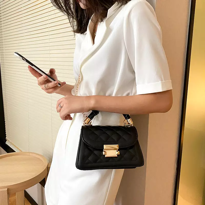 Korean version trendy fashion chain crossbody bag