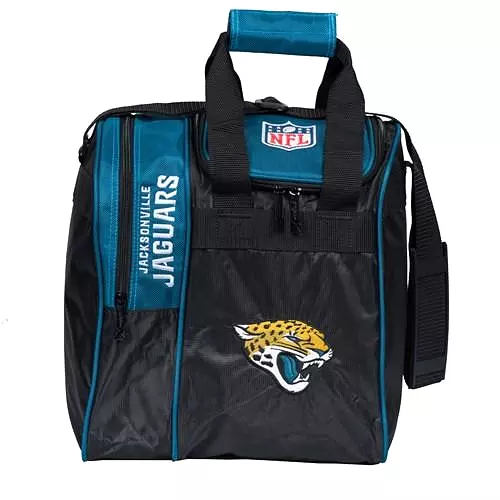 KR Strikeforce 2020 NFL Jacksonville Jaguars Single Tote Bowling Bag