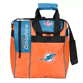 KR Strikeforce 2020 NFL Miami Dolphins Single Tote Bowling Bag