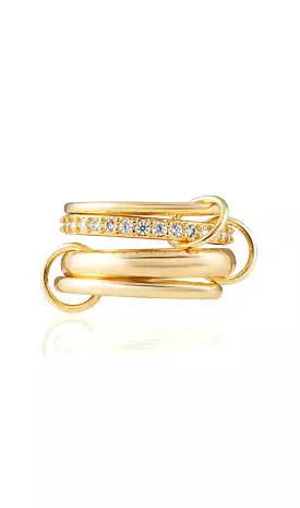 Lora Stackable Ring Set - Sahira Jewelry Design