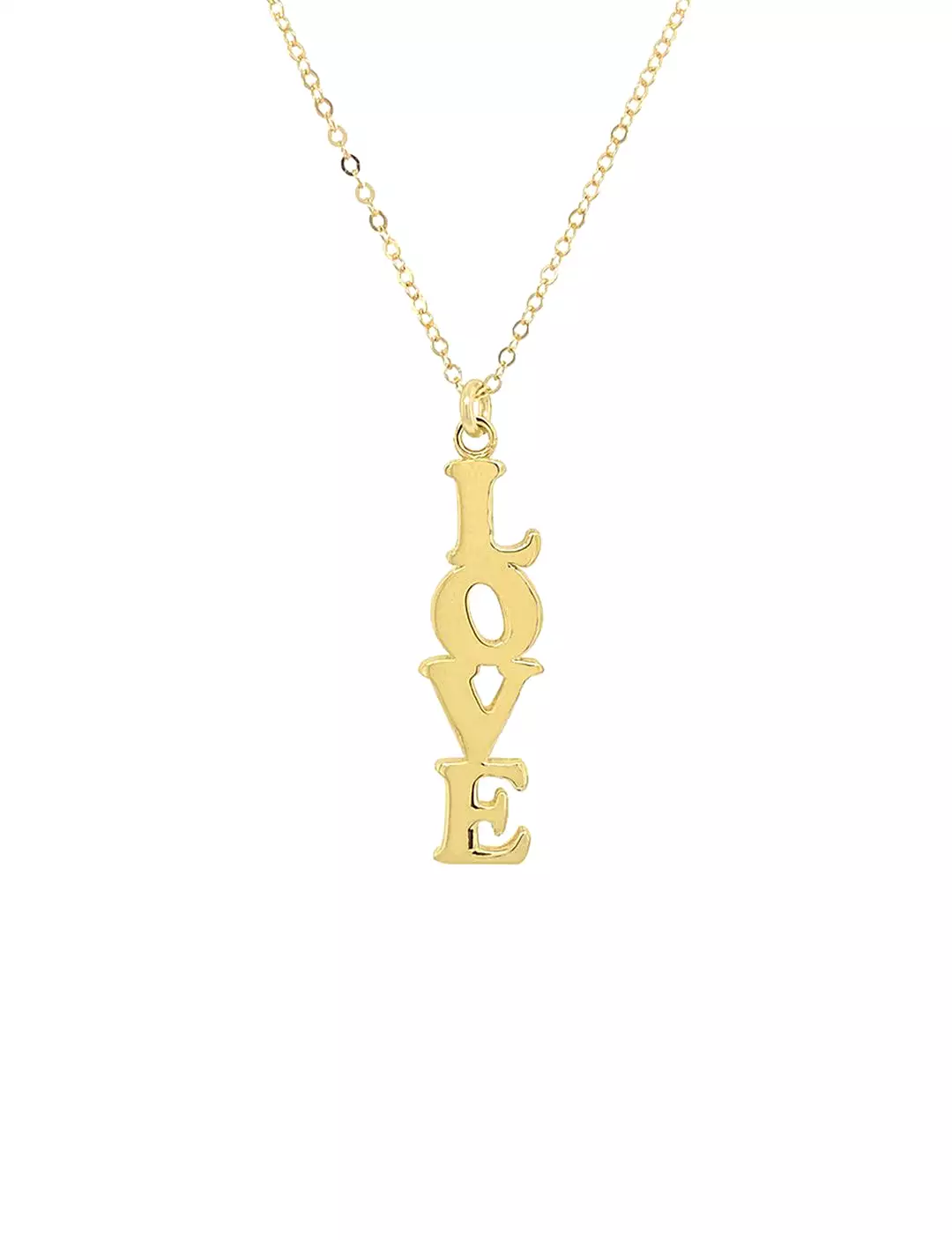 Love Vibes Necklace, Gold