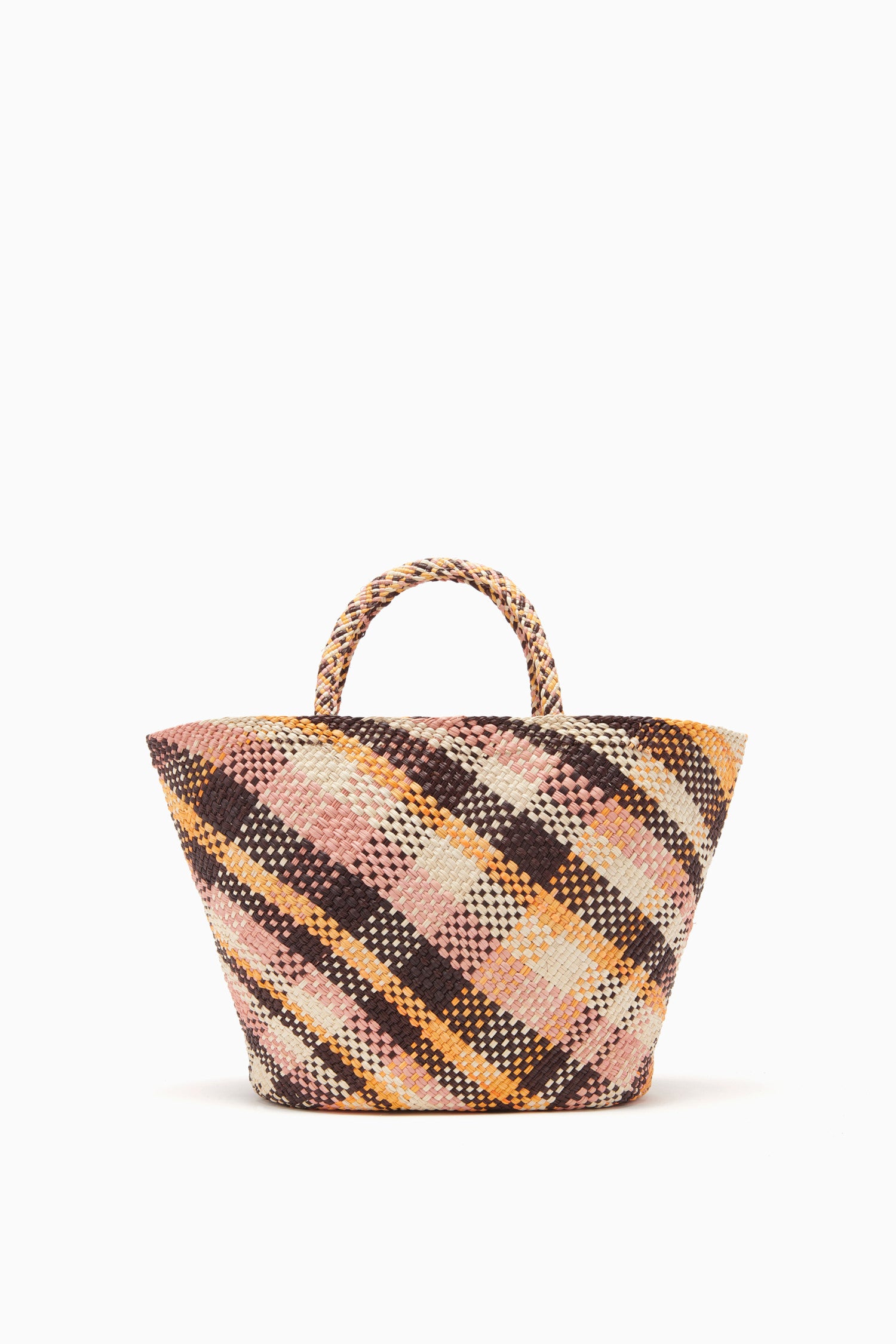 Mariana Small Basket Tote - Madras