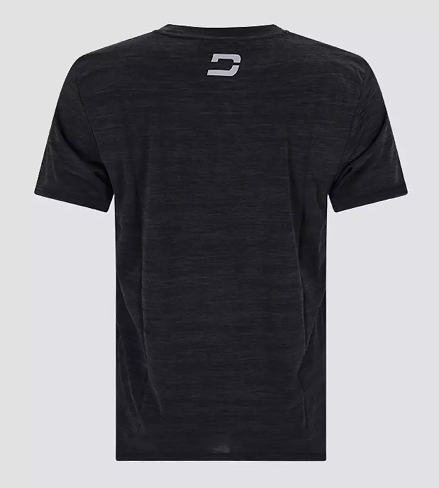 MEN'S FLEK STRETCH SPORTS T-SHIRT - BLACK