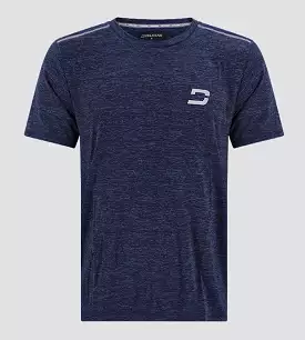 MEN'S FLEK STRETCH SPORTS T-SHIRT - NAVY