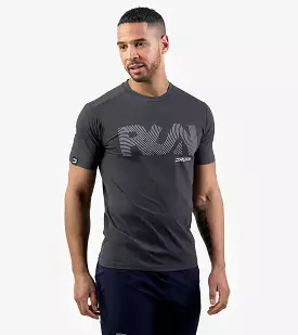 MEN'S RUN SPORTS T-SHIRT - GREY