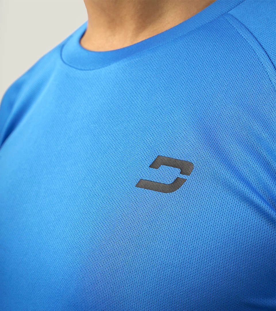 MEN'S TRAINING T-SHIRT - BLUE