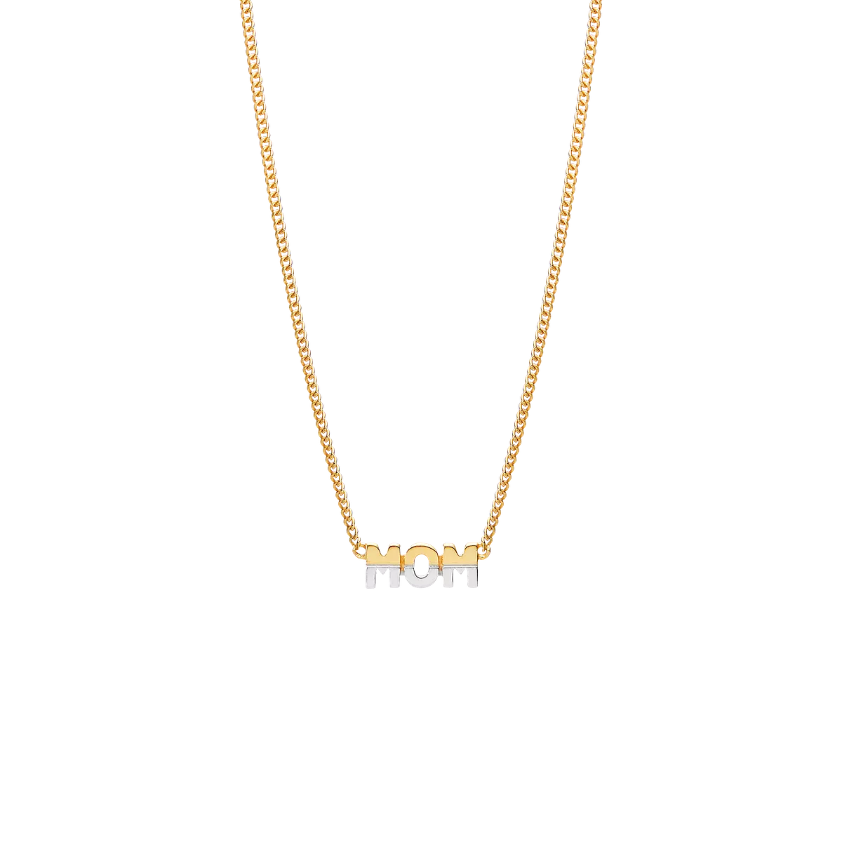 Mom Two-Tone 43 Necklace