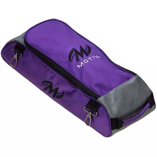 Motiv Ballistix Shoe Bag Purple for Triple Tote Bowling Bag