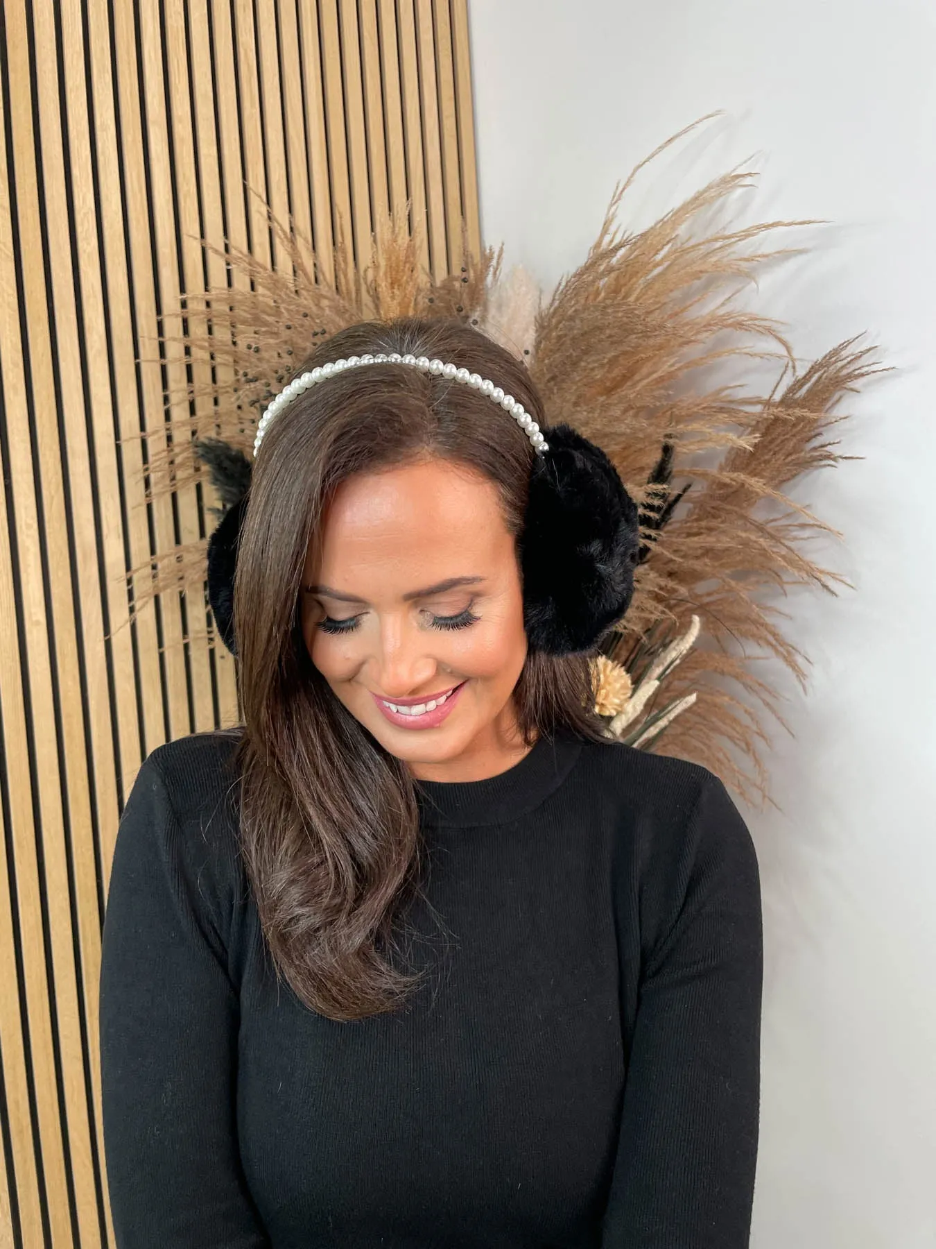 Pearl Ear Muffs - 2 Colours