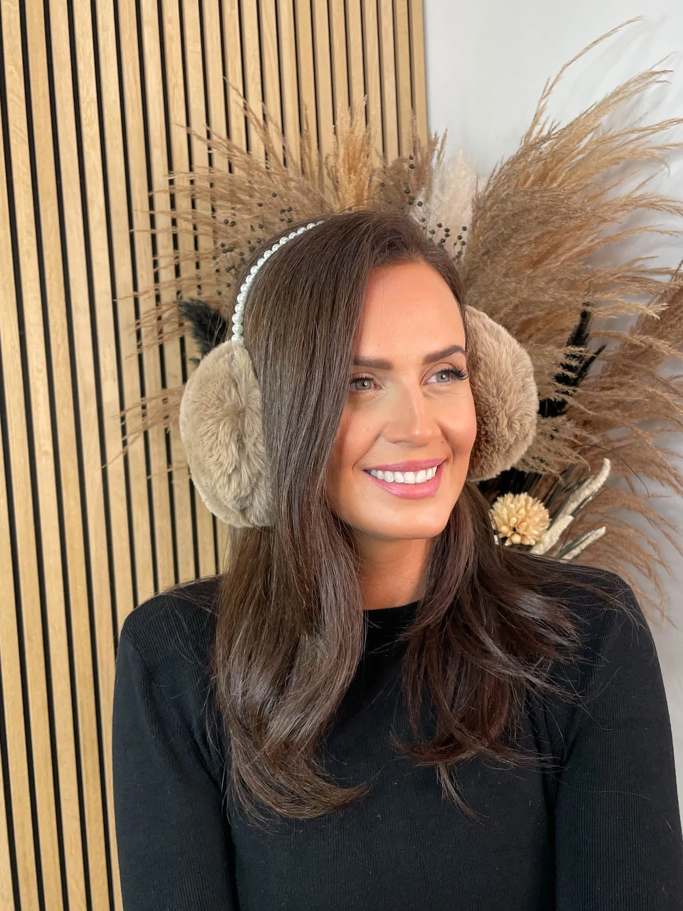 Pearl Ear Muffs - 2 Colours