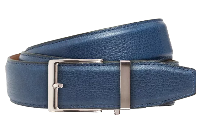 Pebble Denim, 40mm Strap, Dress Belt