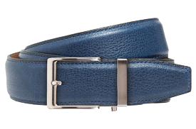 Pebble Denim, 40mm Strap, Dress Belt