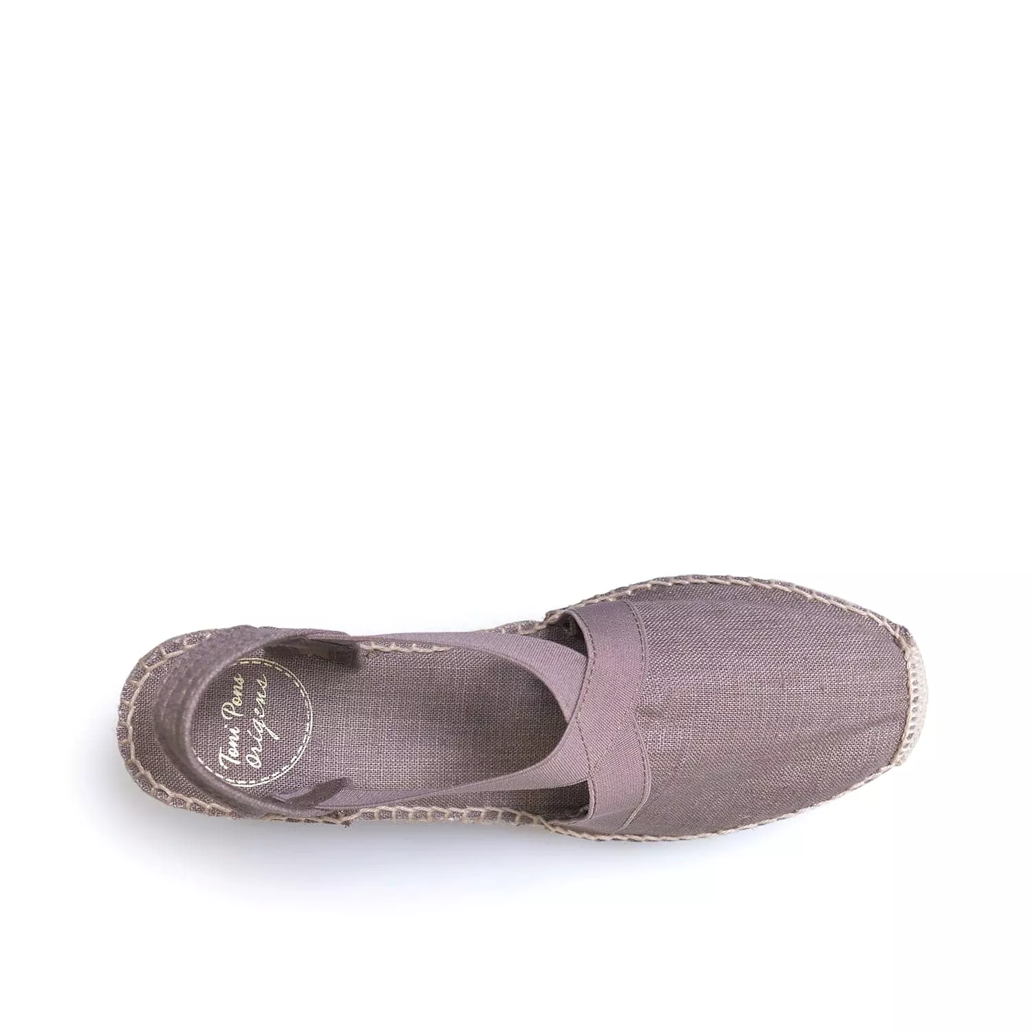 Plain Linen Wedge Espadrille for Women - Verona